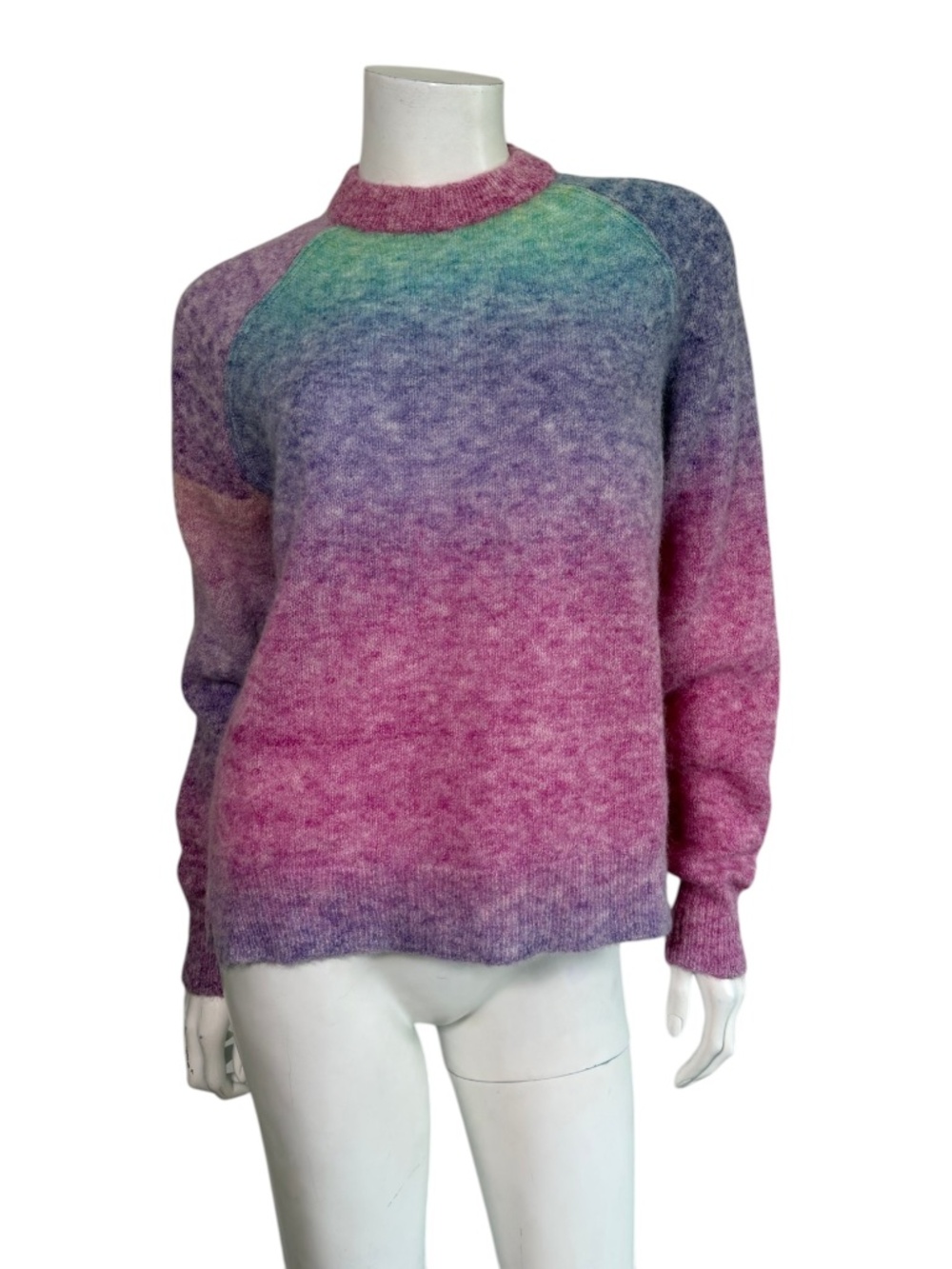 KILTE The Katherine Pullover in Ombre Rainbow Size 1/S LIMITED EDITION